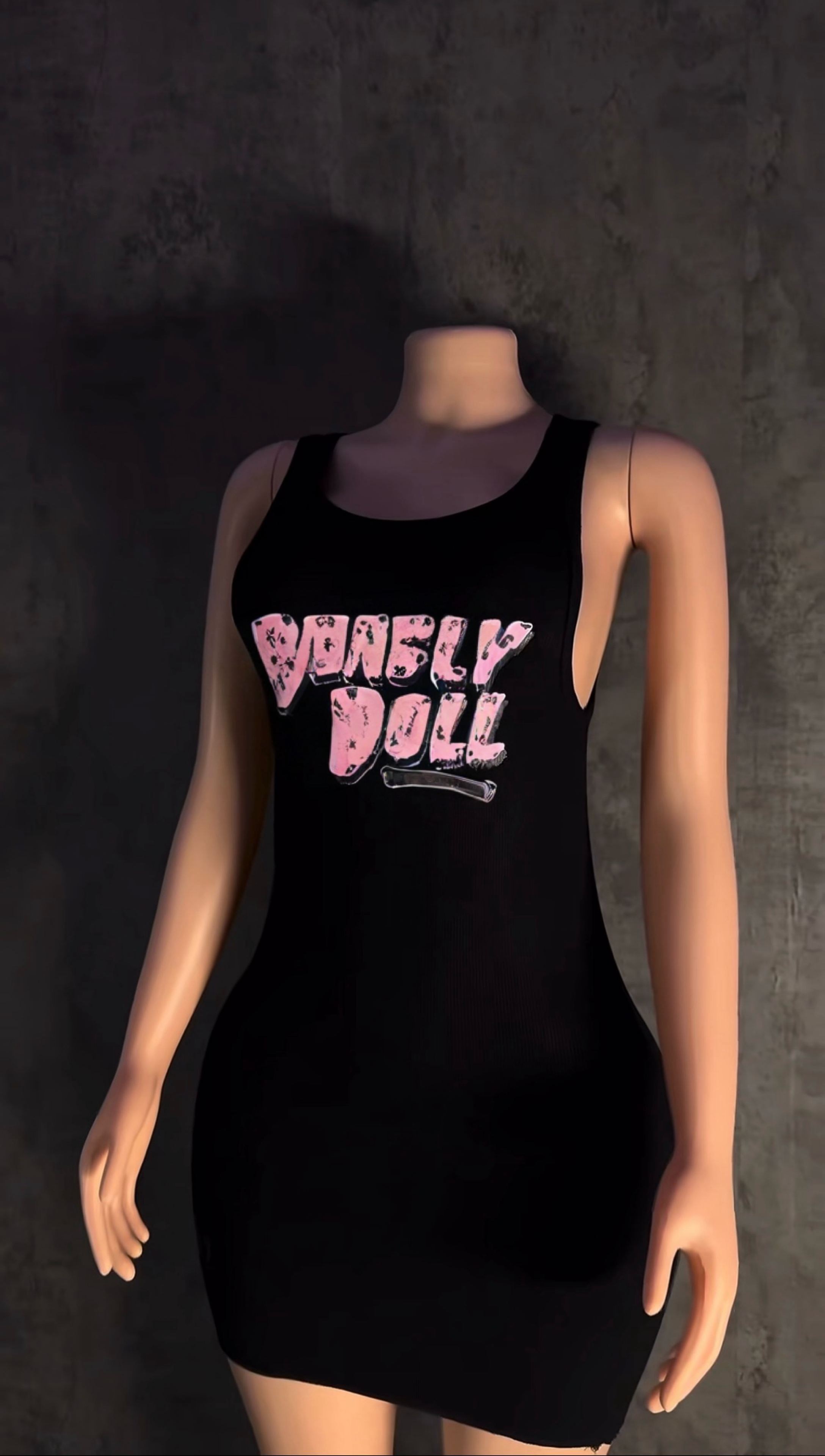 CHROME DD TANK DRESS