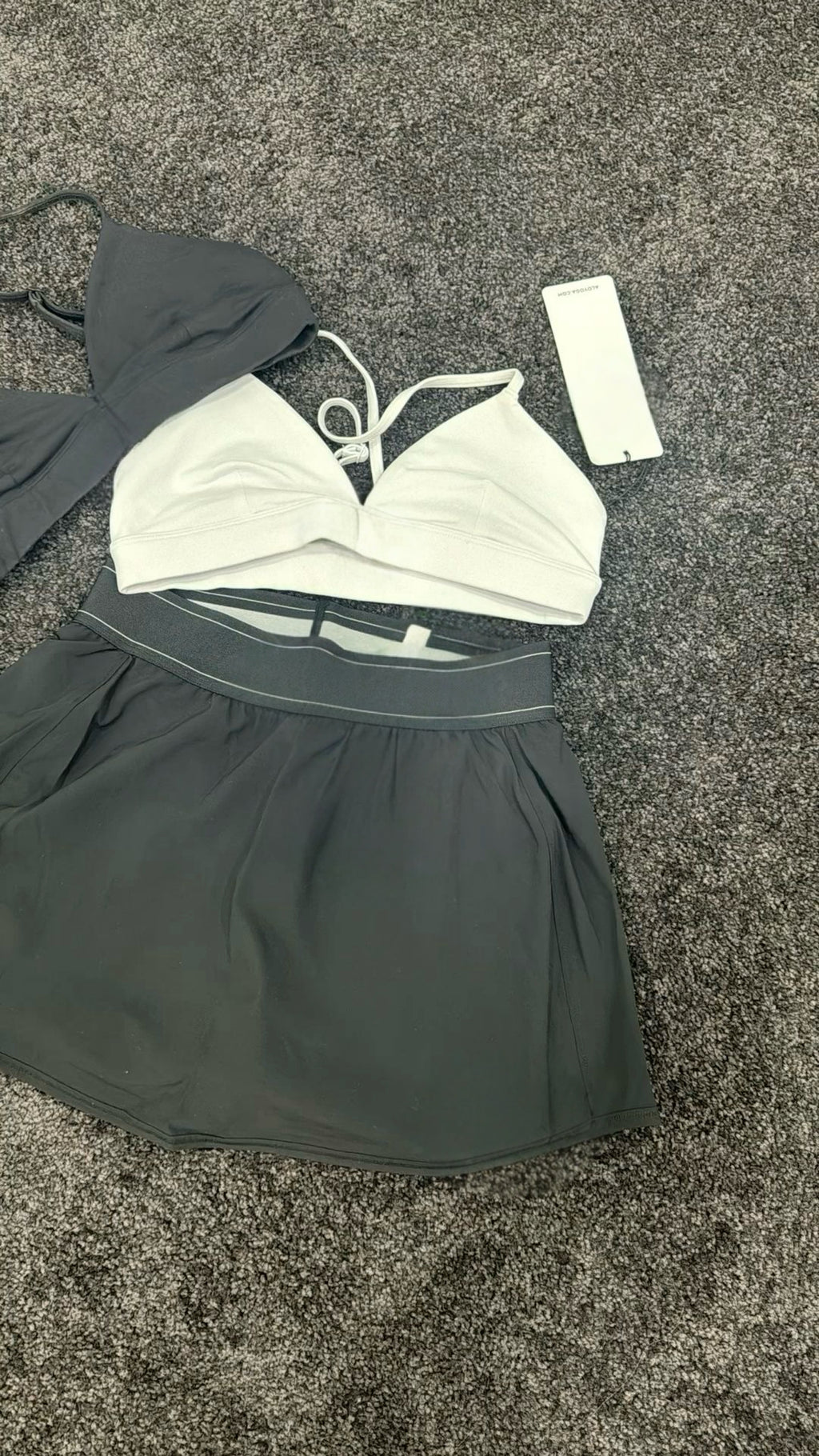 AL0 BRA & SKIRT SET